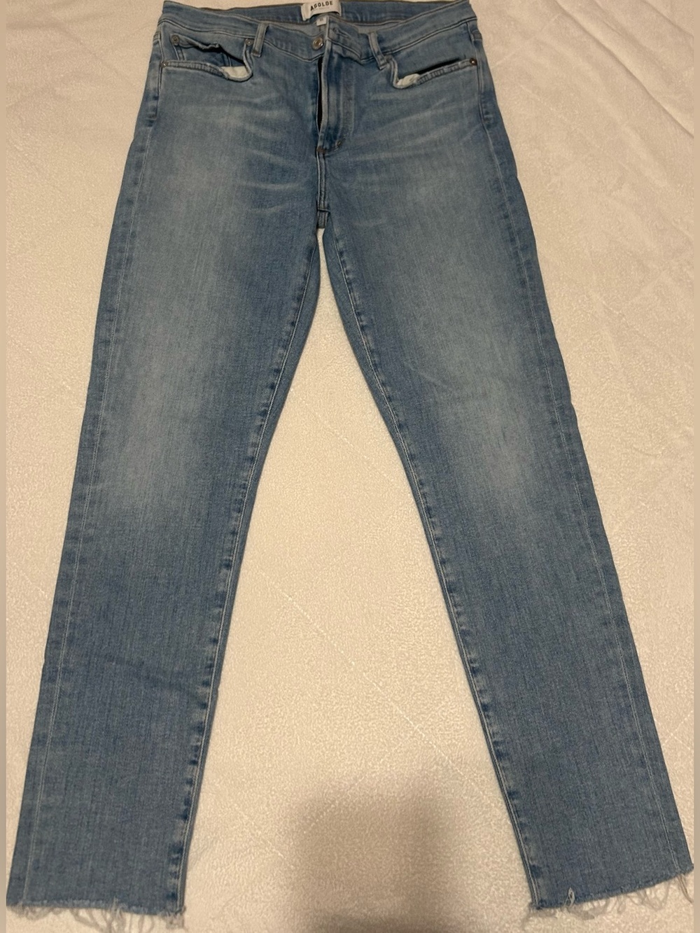 Agolde Sophie Midrise Ankle Jean Color Facet Size 31